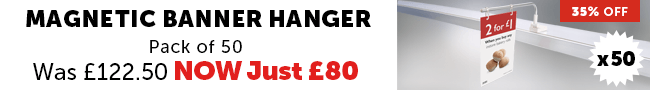 Magnetic Banner Hanger Pack