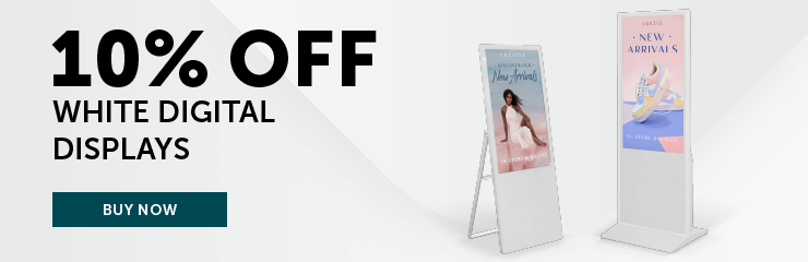 10% off digital displays