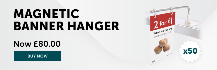 Magnetic Banner Hangers Pack Of 50