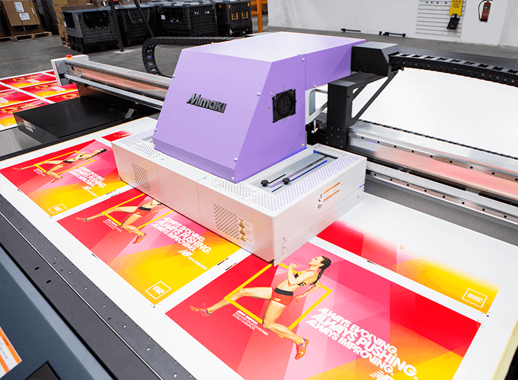 printing machine at UK POS
