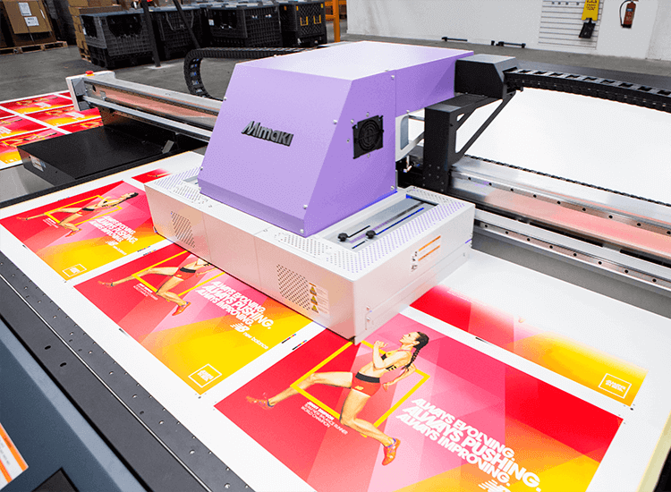 Printing machine at UK POS