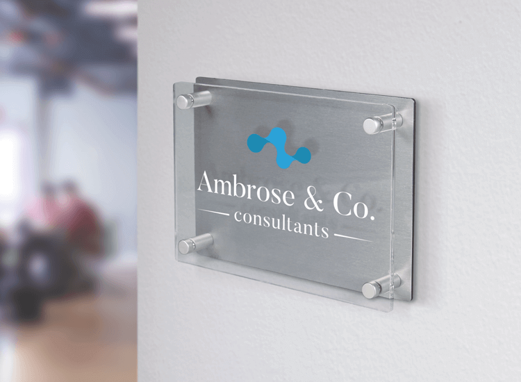 Branded acrylic products such as plaques