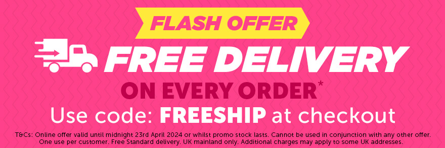 Flash Deal - Free Delivery!