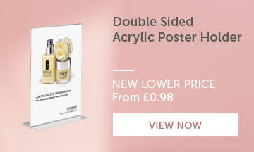 AD1 Double Sided Freestanding Acrylic Poster Holderprice drop