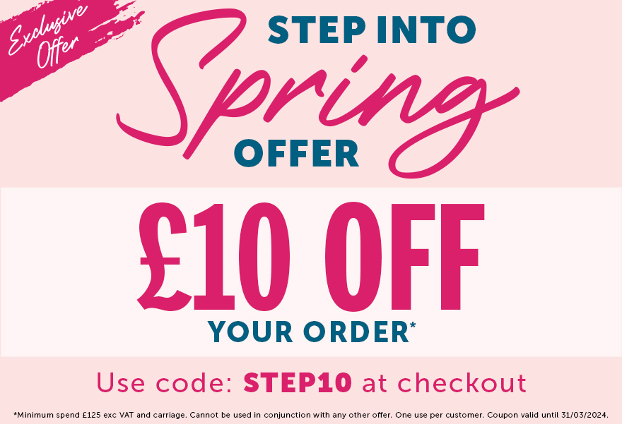Step into spring price promotion